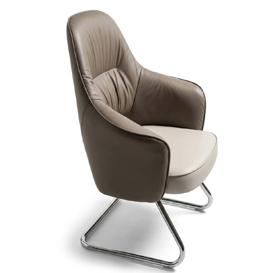 Visitors chair Marcus