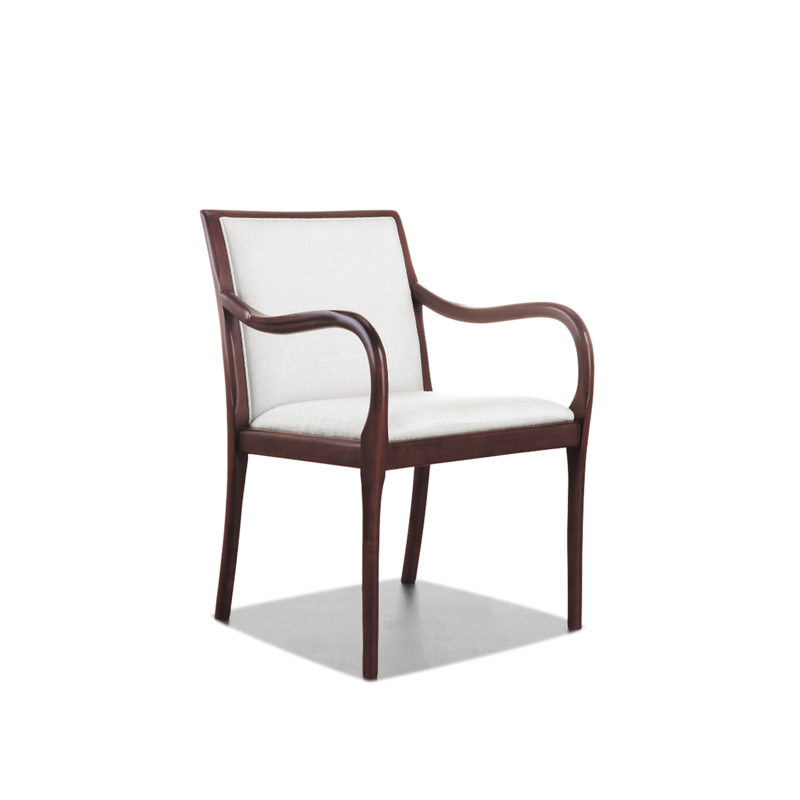 Visitor Chair Wooden 1 - Image 3