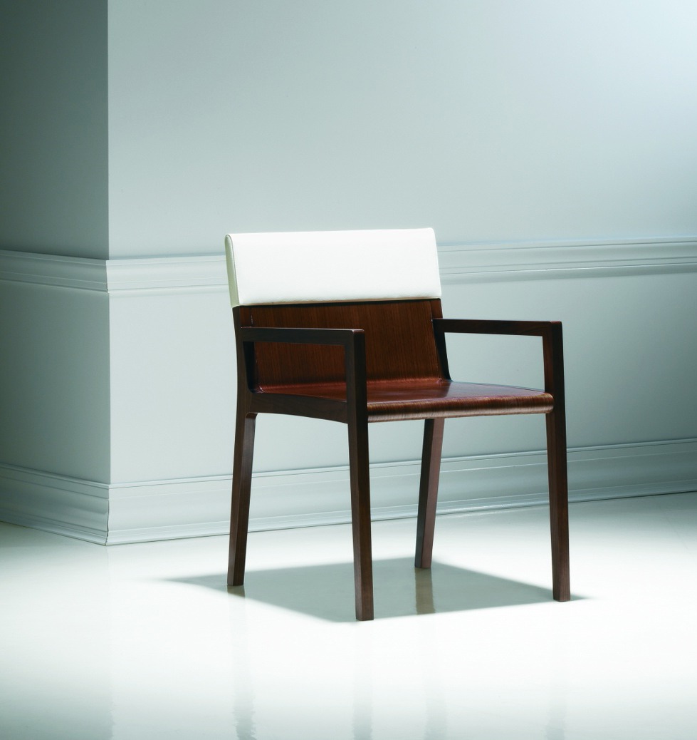 Visitor Chair Wooden 3 - Image 2